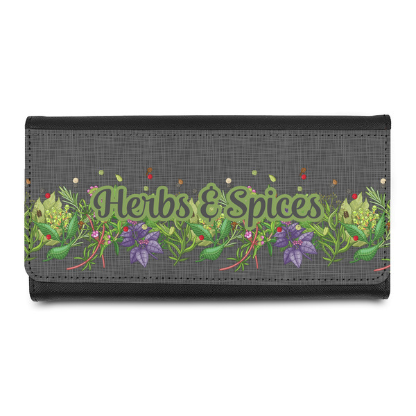 Custom Herbs & Spices Leatherette Ladies Wallet (Personalized)