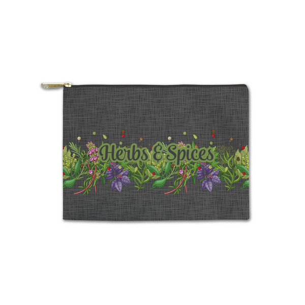 Custom Herbs & Spices Zipper Pouch - Small - 8.5"x6" (Personalized)