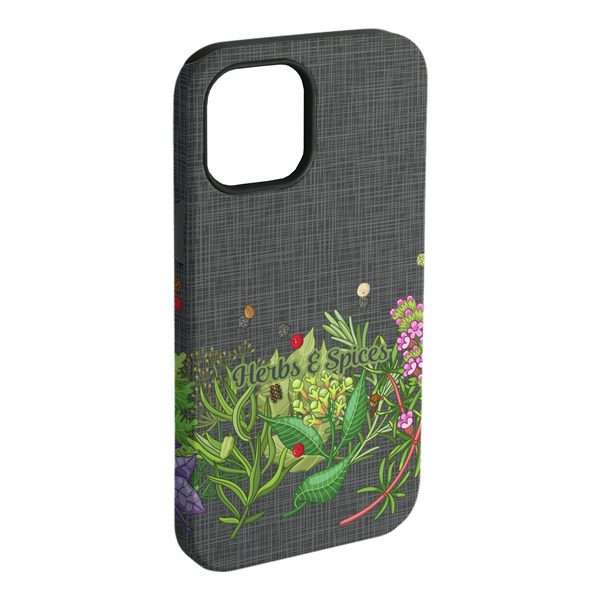 Custom Herbs & Spices iPhone Case - Rubber Lined