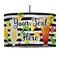 Cocktails 12" Drum Pendant Lamp - Fabric (Personalized)