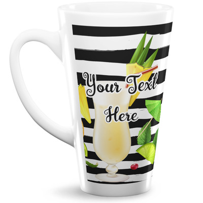 Custom Cocktails Latte Mug (Personalized)