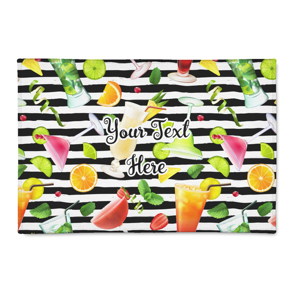 Custom Cocktails 2' x 3' Indoor Area Rug (Personalized)