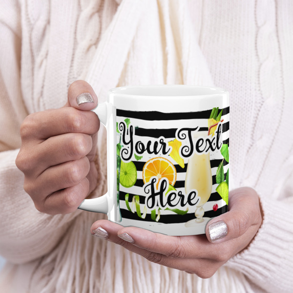 Cocktails 20oz Coffee Mug - LIFESTYLE