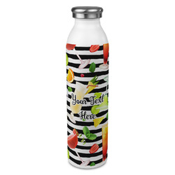 Cocktails 20oz Stainless Steel Water Bottle - Full Print (Personalized)