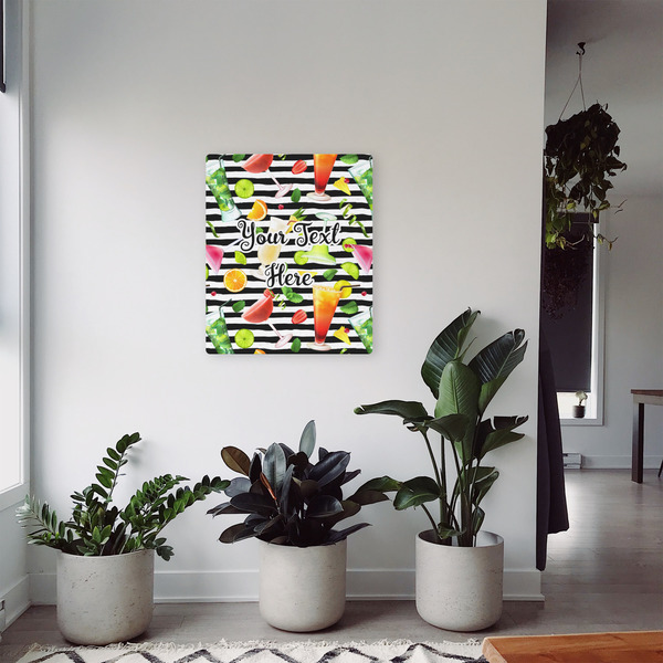 Cocktails 20x24 - Canvas Print - In Context