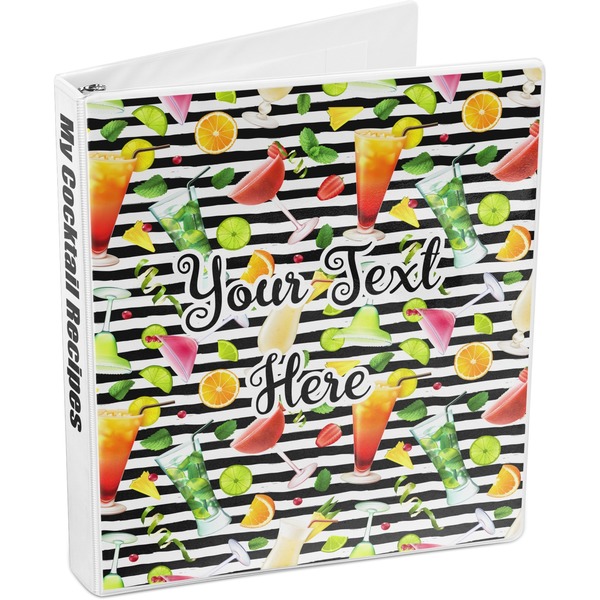 Cocktails 3-Ring Binder 3/4 - Main
