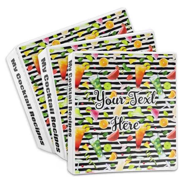 Cocktails 3-Ring Binder Group