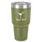 Cocktails 30 oz Stainless Steel Tumbler - Olive - Single-Sided (Personalized)