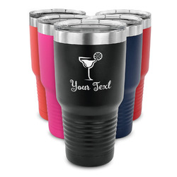 Cocktails 30 oz Stainless Steel Tumbler (Personalized)