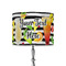 Cocktails 8" Drum Lampshade - ON STAND (Fabric)