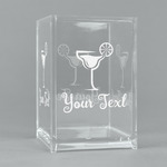 Cocktails Acrylic Pen Holder (Personalized)