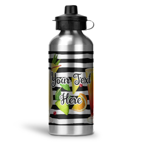 Custom Cocktails Water Bottle - Aluminum - 20 oz (Personalized)