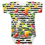 Cocktails Baby Bodysuit 6-12 w/ Name or Text