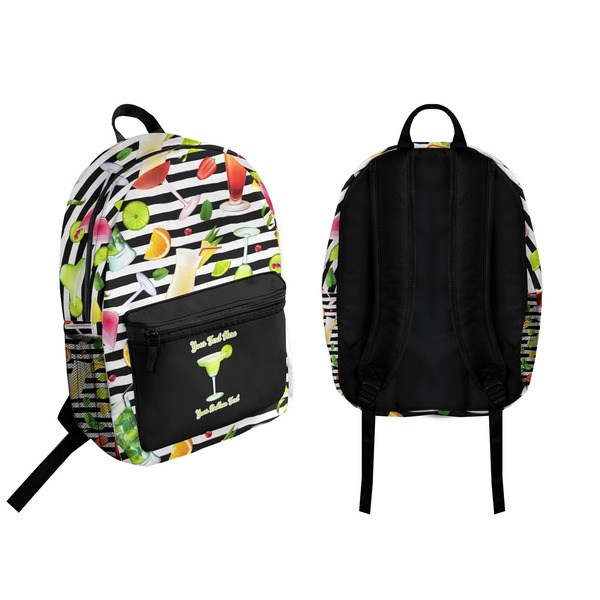 Cocktails Backpack front and back - Apvl