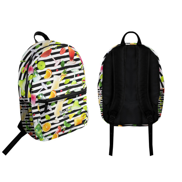 Cocktails Backpack front and back - Apvl