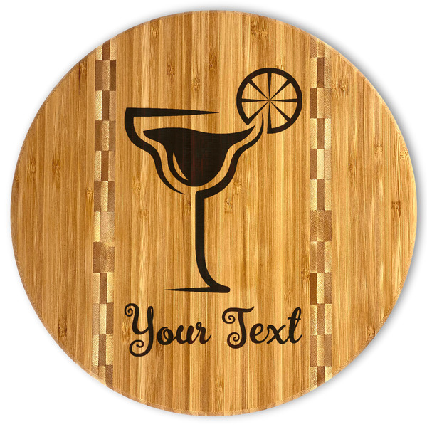 Custom Cocktails Bamboo Cutting Board (Personalized)