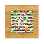 Cocktails Bamboo Trivet with Ceramic Tile Insert (Personalized)