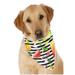 Cocktails Dog Bandana Scarf w/ Name or Text