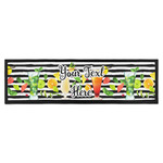 Cocktails Bar Mat - Large (Personalized)