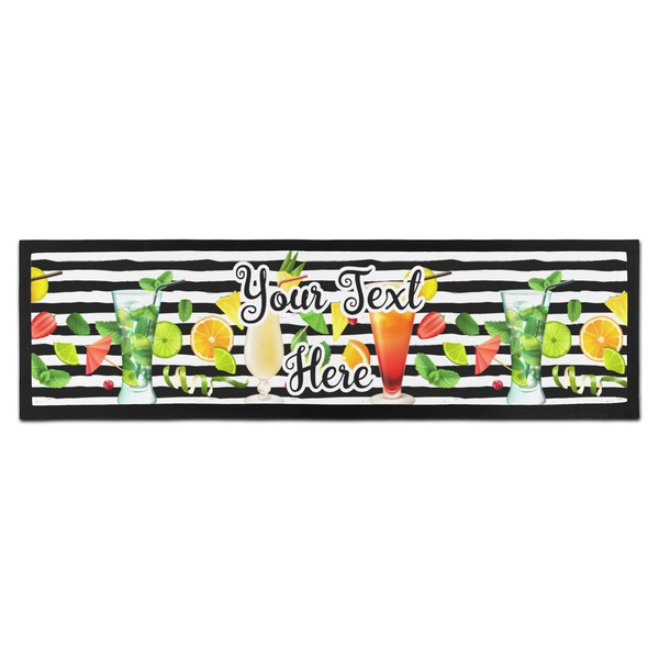 Custom Cocktails Bar Mat - Large (Personalized)