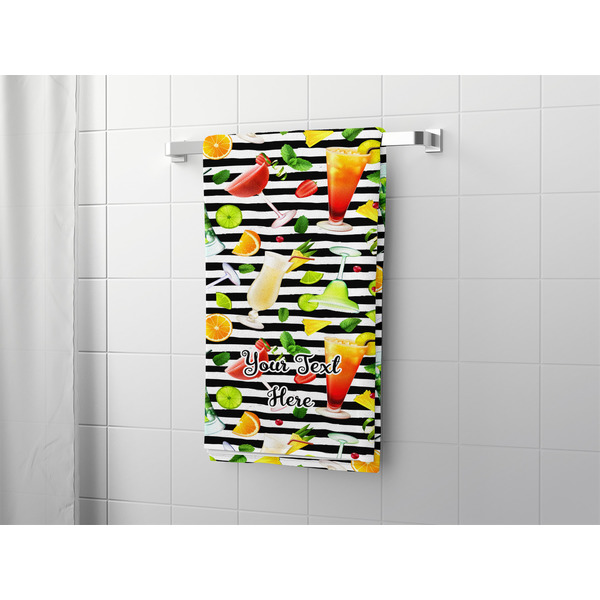 Cocktails Bath Towel - LIFESTYLE