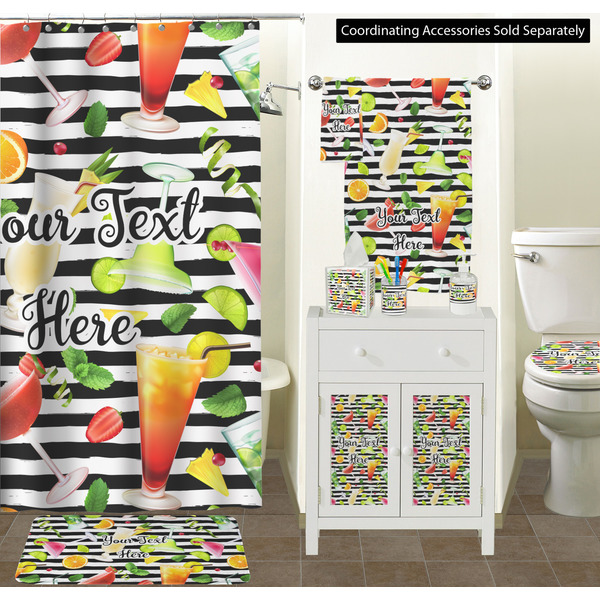 Cocktails Bathroom Scene