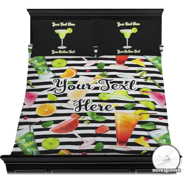Cocktails Bedding Set (Queen) - Duvet