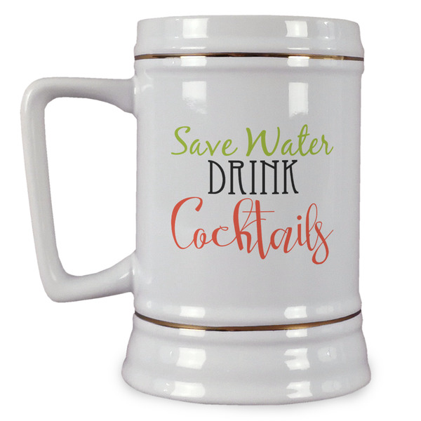 Custom Cocktails Beer Stein