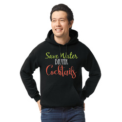 Cocktails Hoodie - Black