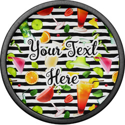 Cocktails Cabinet Knob (Black) (Personalized)