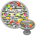 Cocktails Cabinet Knob (Silver) (Personalized)