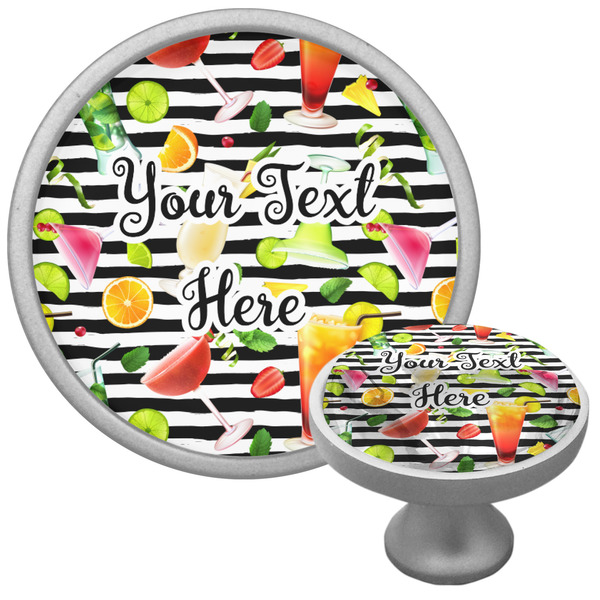 Custom Cocktails Cabinet Knob (Personalized)