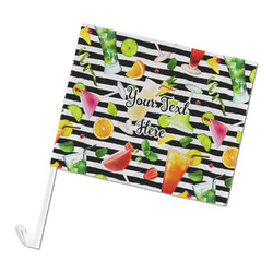 Cocktails Car Flag - Large (Personalized)