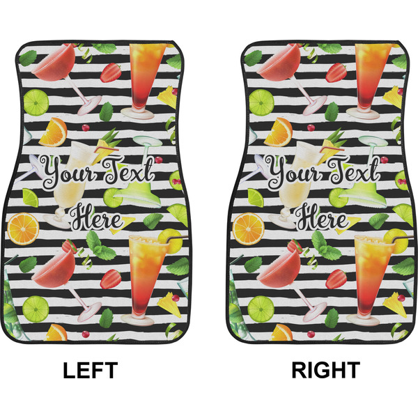 Cocktails Car Mat Front - Approval