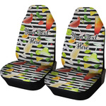 Cocktails Car Seat Covers (Set of Two) (Personalized)