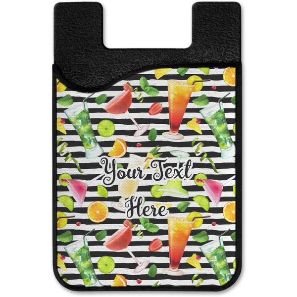 Cocktails Cell Phone Credit Card Holder