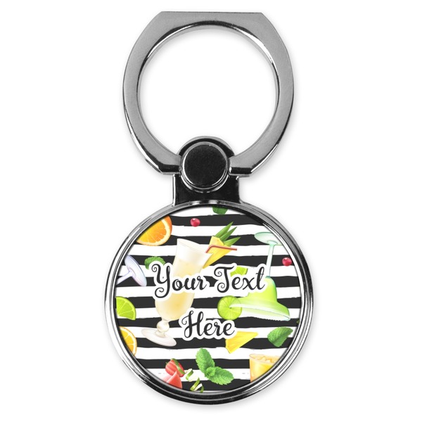 Custom Cocktails Cell Phone Ring Stand & Holder (Personalized)