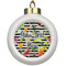 Cocktails Ceramic Ball Ornament (Personalized)