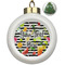 Cocktails Ceramic Ball Ornament - Christmas Tree (Personalized)