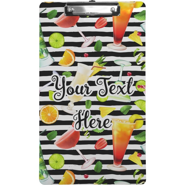 Custom Cocktails Clipboard (Legal Size) (Personalized)