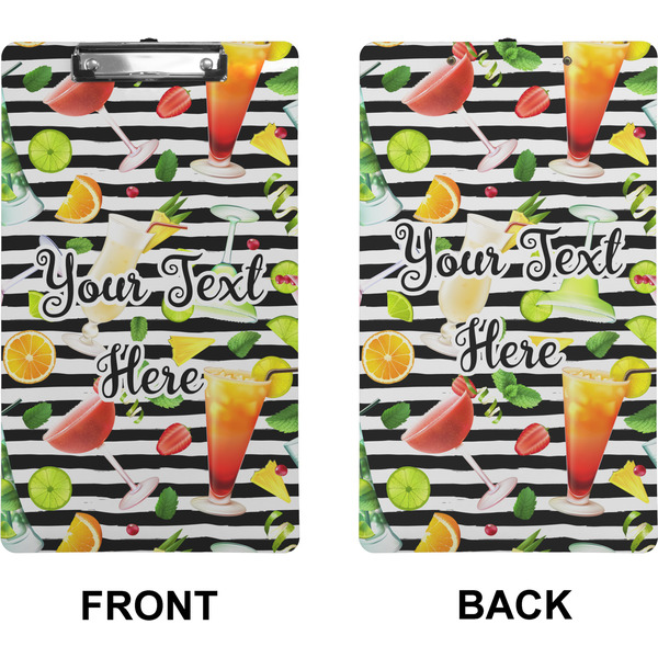 Cocktails Clipboard (Legal) (Front + Back)