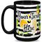 Cocktails 15 Oz Coffee Mug - Black (Personalized)