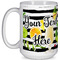 Cocktails 15 Oz Coffee Mug - White (Personalized)