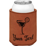 Cocktails Leatherette Can Sleeve - Double Sided (Personalized)