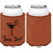 Cocktails Cognac Leatherette Can Sleeve - Single Sided Front and Back