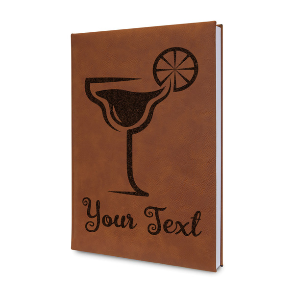 Custom Cocktails Leatherette Journal (Personalized)
