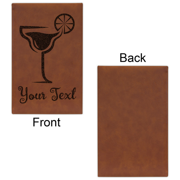 Cocktails Cognac Leatherette Journal - Single Sided - Apvl