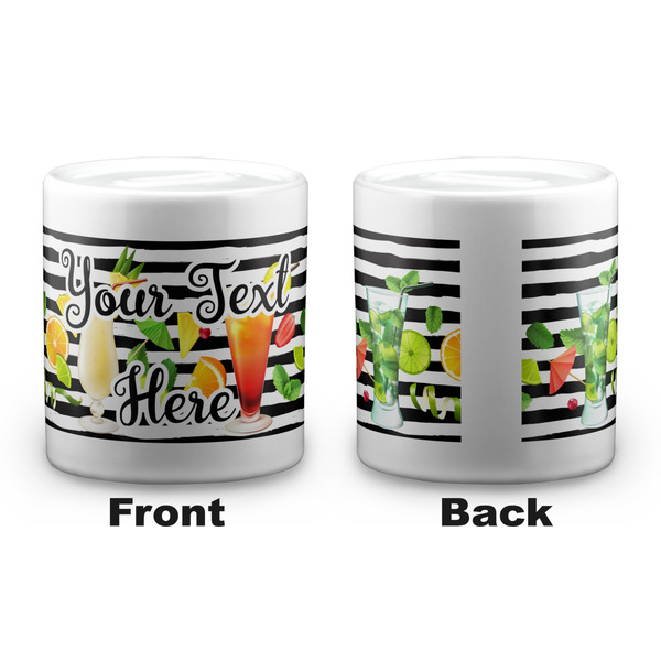 Cocktails Coin Bank - Apvl