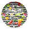 Cocktails Microwave Safe Plastic Plate - Composite Polymer (Personalized)