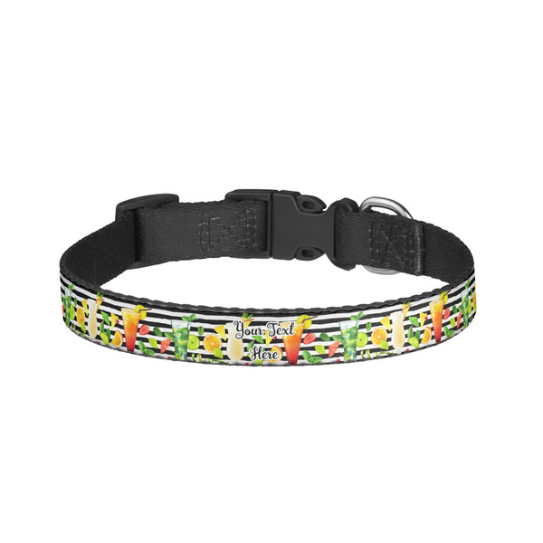 Custom Cocktails Dog Collar - Large (Personalized)